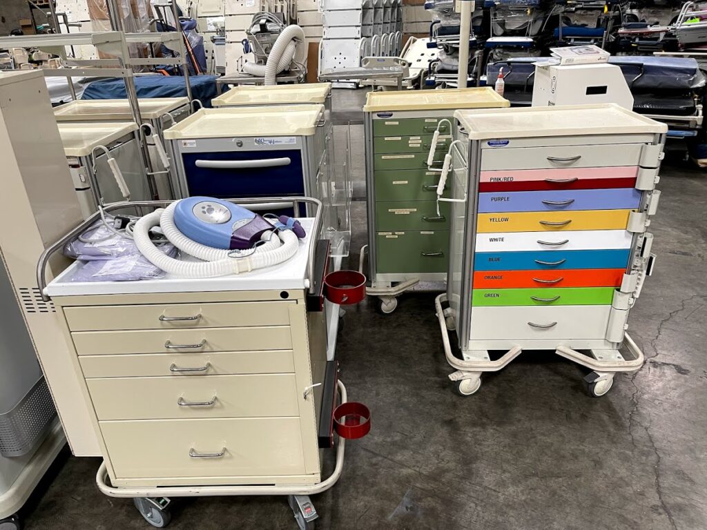 Medical carts for sale San Diego ER cart