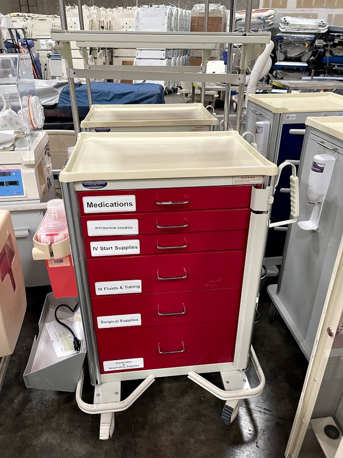 Medical carts for sale San Diego ER cart