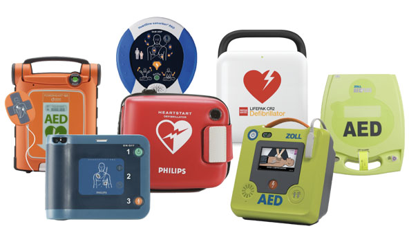 AED Defibrillators sold new with warranty