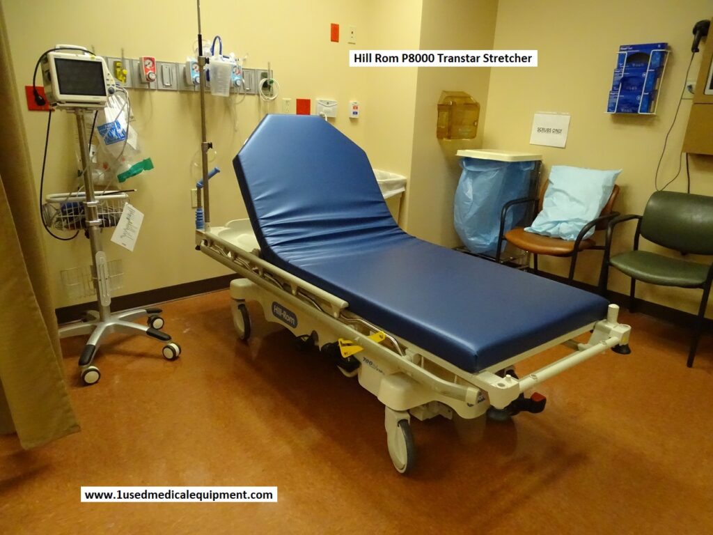 Hill Rom P8000 Transtar stretcher used refurbished