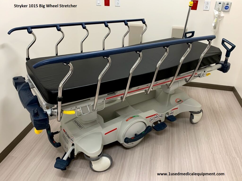 Stryker 1015 Big Wheel Stretcher SM204 refurbished